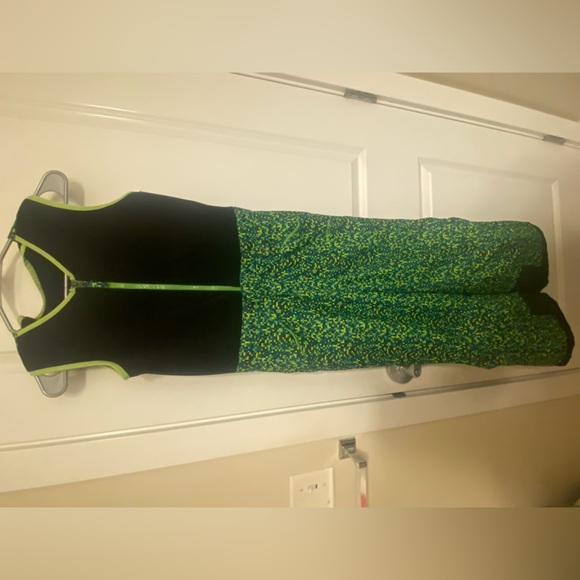 Black and Green youth snow pants - Picture 1 of 5